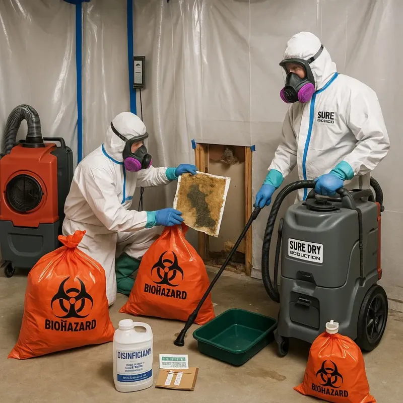 Contaminated Water Handling Protocols process in Coto Norte, PR