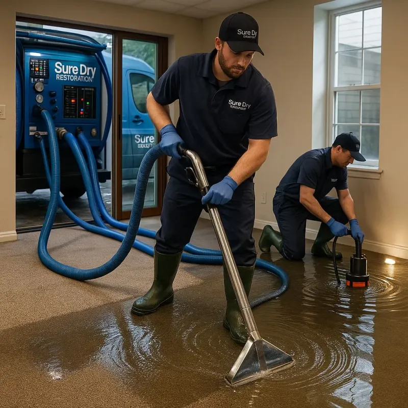 Water Extraction and Removal process in Coto Norte, PR